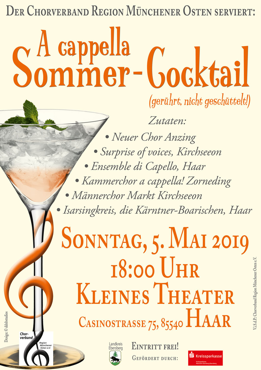 A cappella Sommer-Cocktail